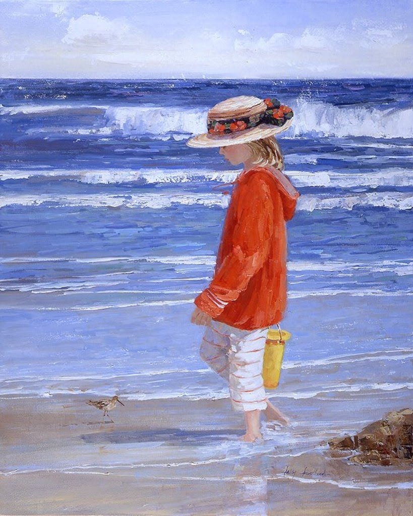 Художник Sally Swatland море